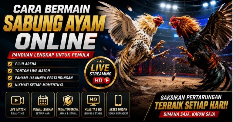 Cara Bermain Sabung Ayam Online