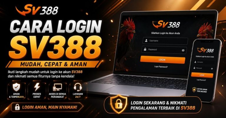 Cara Login SV388
