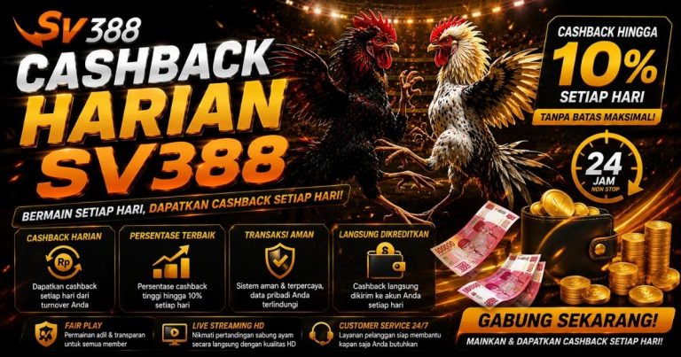 Cashback Harian SV388
