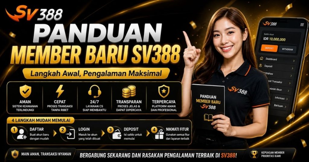 Panduan Member Baru SV388 Panduan Member Baru SV388